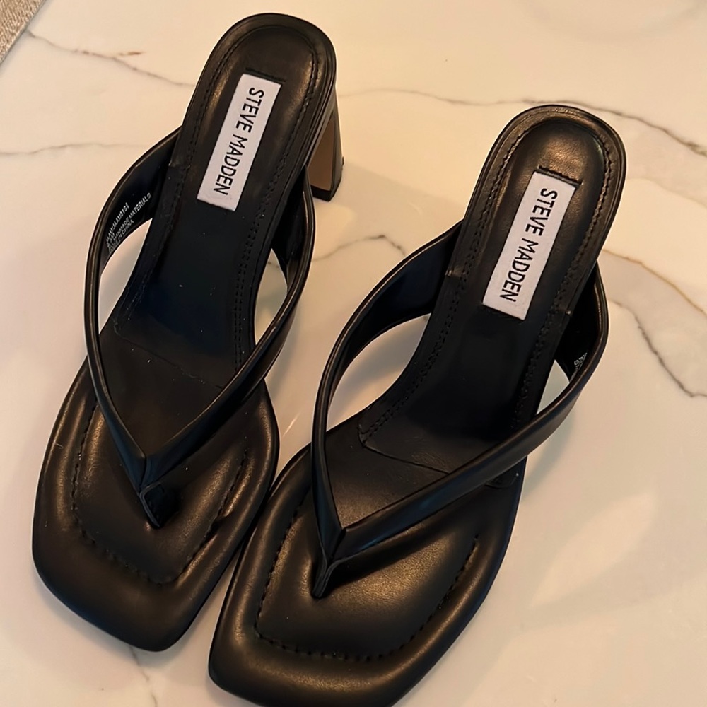Steve Madden Heels Sandals 6.5
